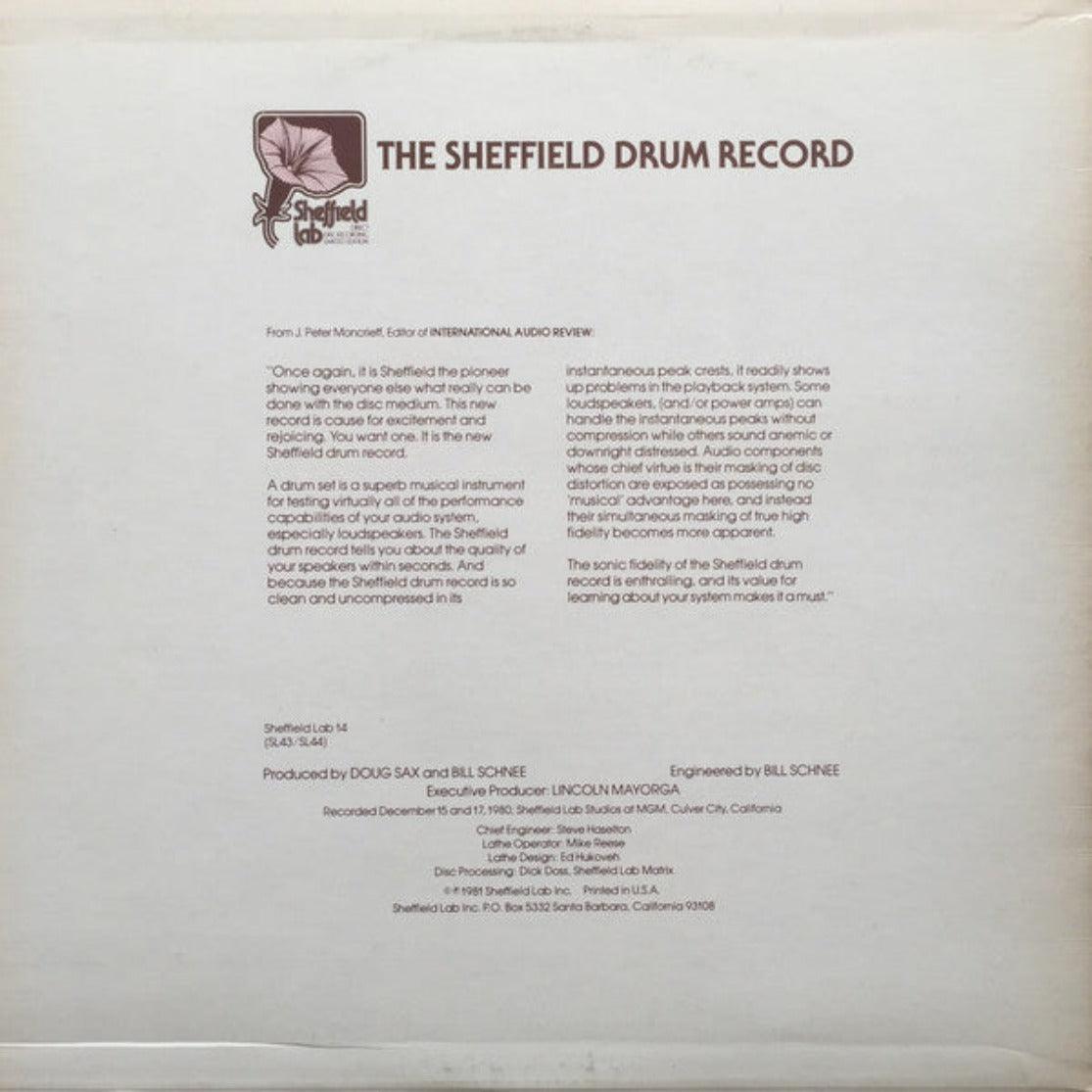 The Sheffield Drum Record (D2D, Test LP, HQ 180 DISC