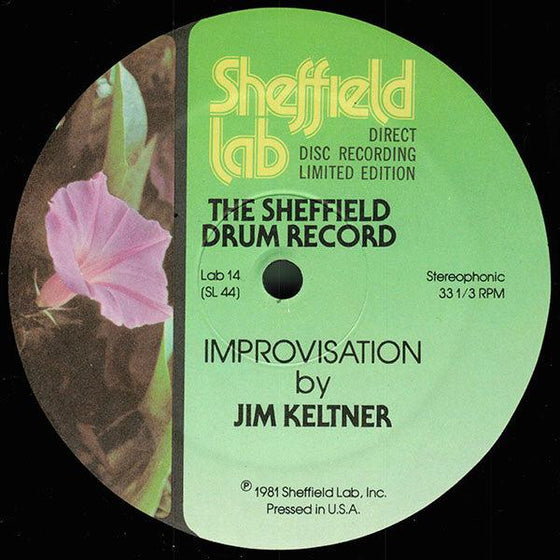 The Sheffield Drum Record (D2D, Test LP, HQ 180 DISC) - AudioSoundMusic