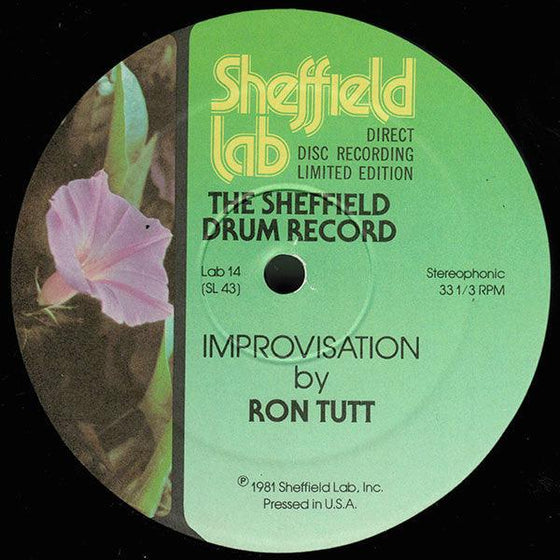 The Sheffield Drum Record (D2D, Test LP, HQ 180 DISC) - AudioSoundMusic