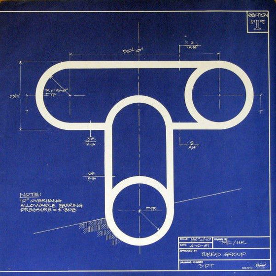 The Tubes - The Completion Backward Principle (Blue vinyl) - AudioSoundMusic