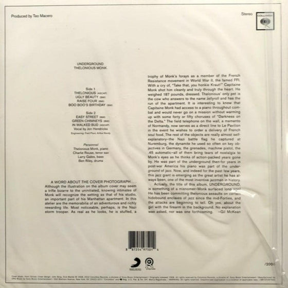 Thelonious Monk - Underground - AudioSoundMusic