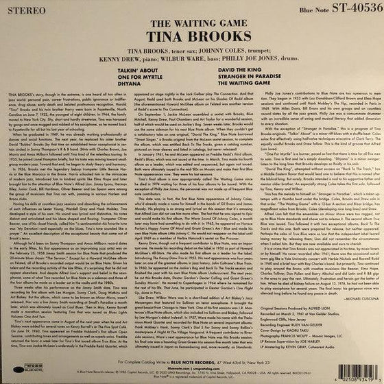 Tina Brooks - The Waiting Game - AudioSoundMusic