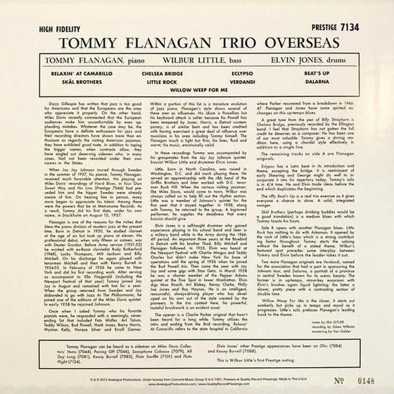 Tommy Flanagan - Overseas (Mono) - AudioSoundMusic