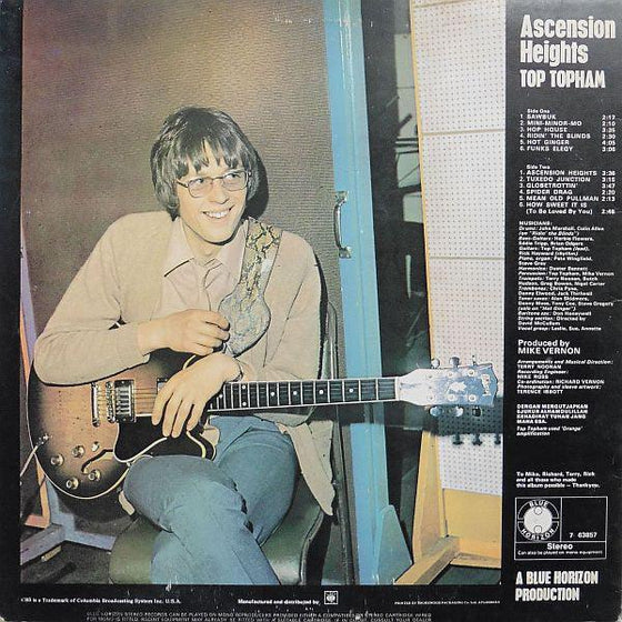 Top Topham - Ascension Heights - AudioSoundMusic