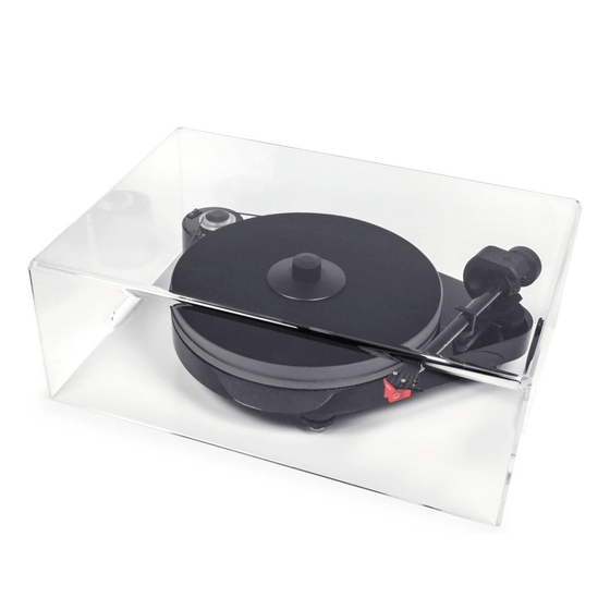 Turntable Dustcover - Pro-ject Cover it RPM 5 & 9 Carbon - AudioSoundMusic
