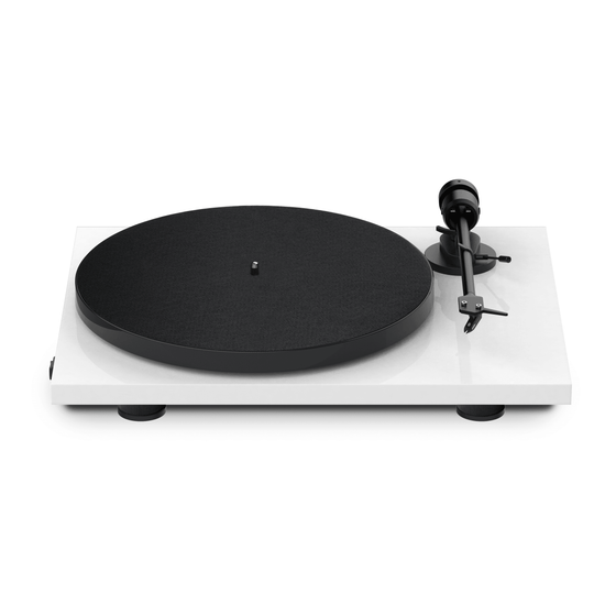 Turntable Pro-ject E1 PHONO (Clamp not included) - AudioSoundMusic