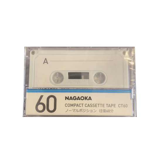 Unrecorded Cassette tape NAGAOKA CT60 - AudioSoundMusic