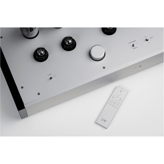Vacuum Tube Integrated Amplifier EAT E-GLO I (phono stage not included) - AudioSoundMusic