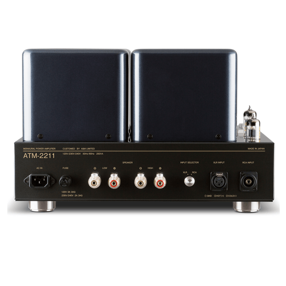VACUUM TUBE POWER AMPLIFIER AIR TIGHT ATM-2211 MONO (two units) - AudioSoundMusic