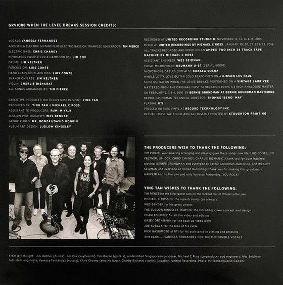 Vanessa Fernandez - When The Levee Breaks (3LP, 45RPM) - AudioSoundMusic