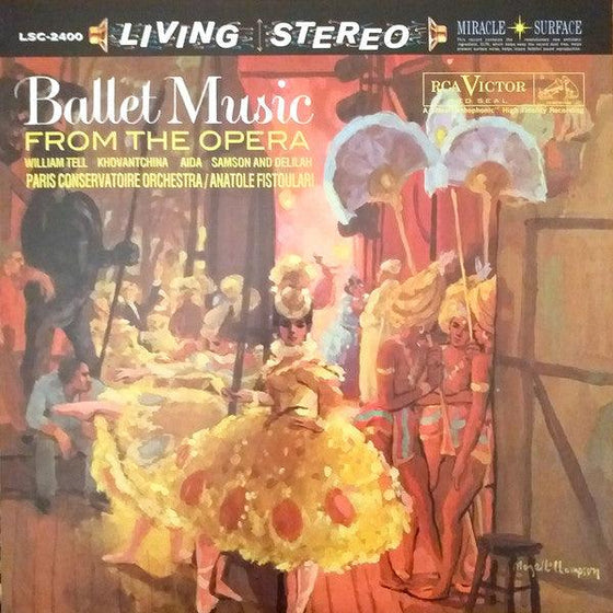 Verdi, Saint-Saëns, Rossini, Moussorgsky - Ballet Music From The Opera - Anatole Fistoulari (200g) - AudioSoundMusic
