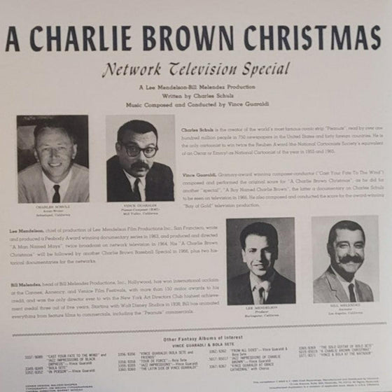 Vince Guaraldi Trio - A Charlie Brown Christmas 2022 Stereo Mix (2LP) - AudioSoundMusic