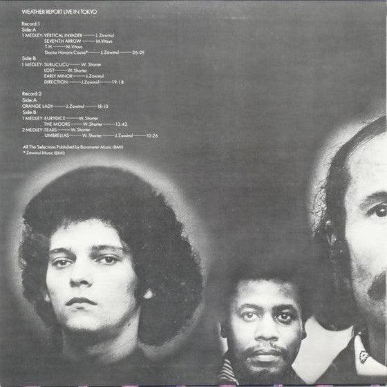 Weather Report - Live In Tokyo (2LP, Black vinyl) - AudioSoundMusic