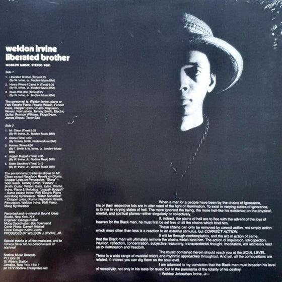 Weldon Irvine - Liberated Brother - AudioSoundMusic