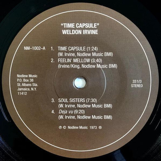 Weldon Irvine – Time Capsule - AudioSoundMusic