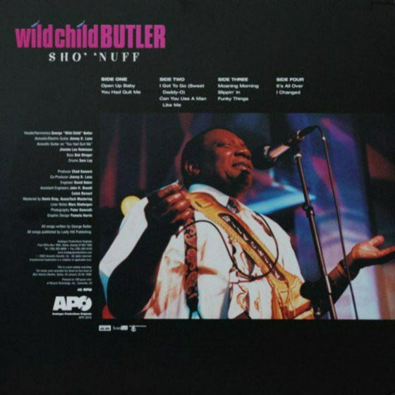 Wild Child Butler - Sho' 'Nuff (2LP, 45RPM) - AudioSoundMusic