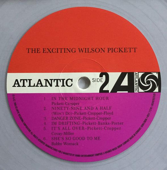 Wilson Pickett – The Exciting Wilson Pickett (Mono, Clear vinyl) - AudioSoundMusic