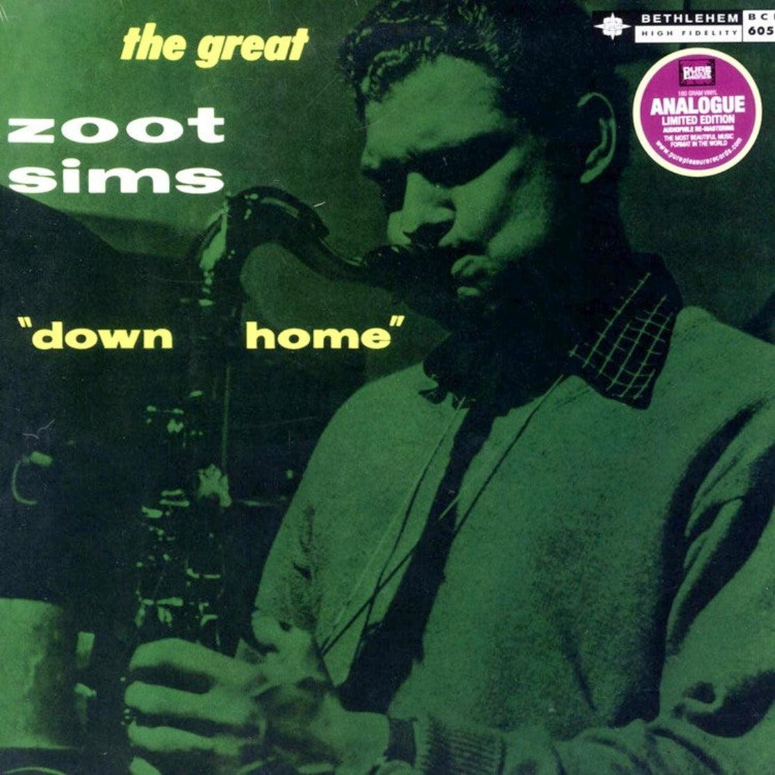 【英国オリジナル】Zoot Sims Down Home Down Home (Zoot Sims album) - Wikipedia
